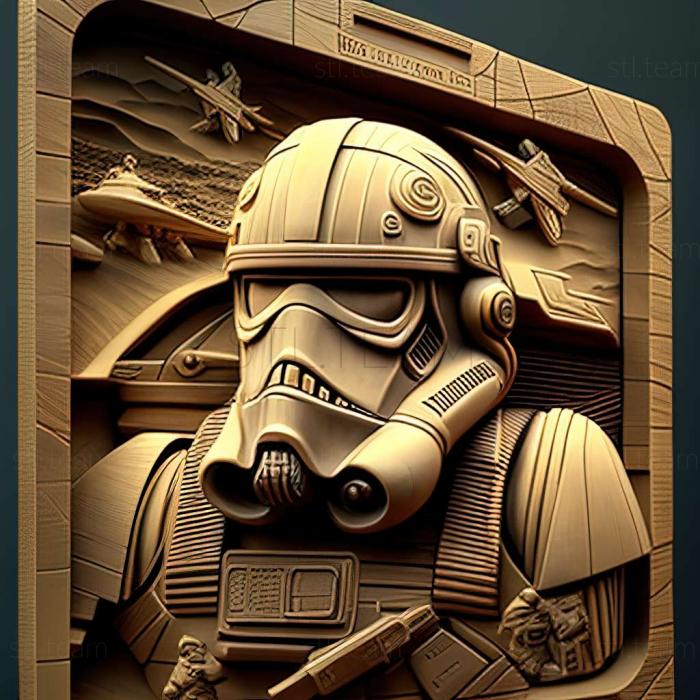 3D model IL 2 Stormtrooper Forgotten Battles game (STL)
